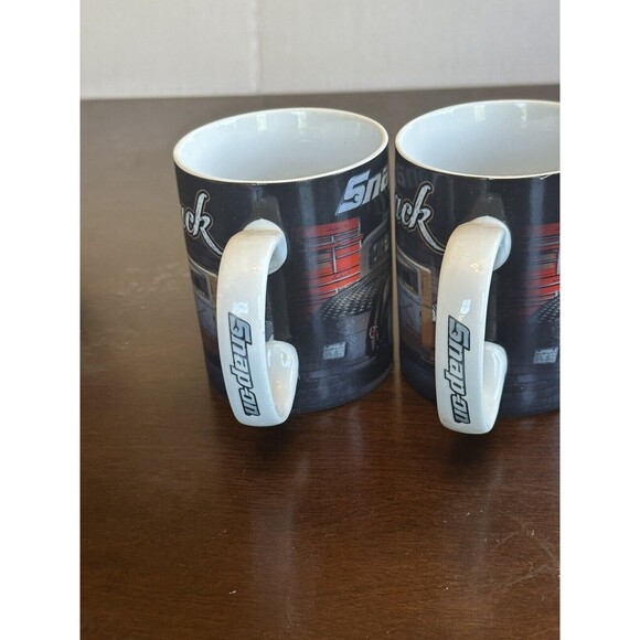 2pc Set Snap-on Tools Ceramic Coffee Mugs All-Over Design Coffee Mug, 16oz - Picture 2 of 8